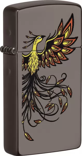 Zippo Slim Phoenix Lighter lights ZO19869