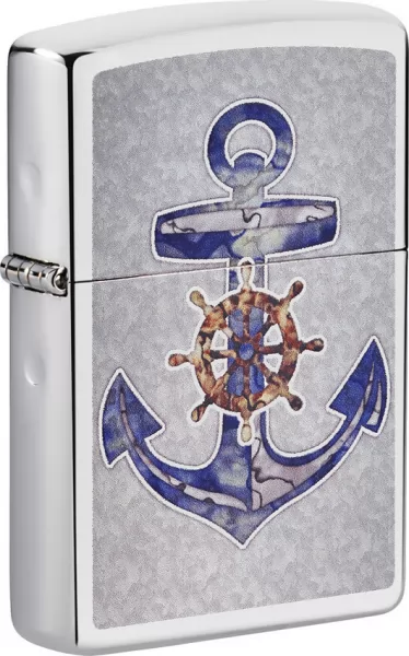 Zippo Anchor Design Lighter lights ZO19874