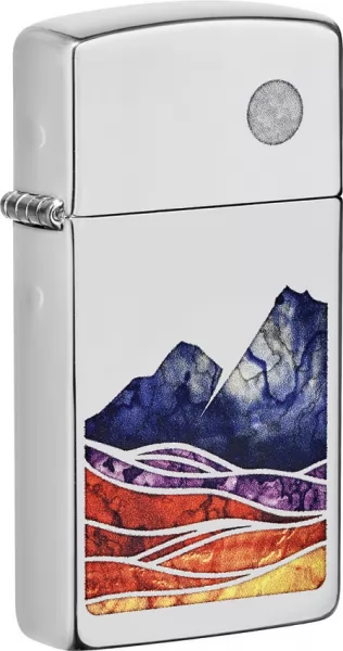 Zippo Slim Landscape Lighter lights ZO19875
