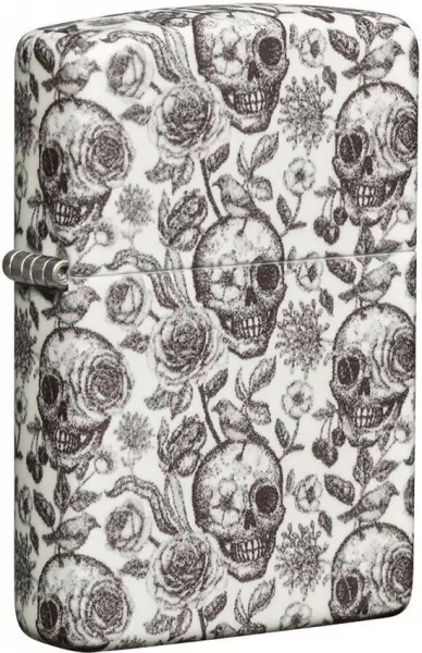 Zippo Skull Design Lighter lights ZO19977