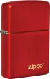 Zippo Classic Metallic Red Logo - ZO20433