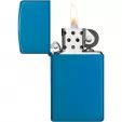 Zippo Slim Blue Lighter lights ZO20494