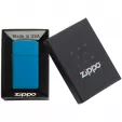 Zippo Slim Blue Lighter lights ZO20494