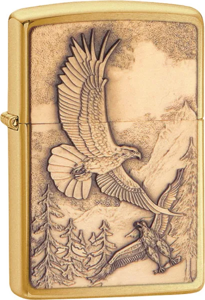 Zippo Where Eagles Dare ZO20854 Two Eagles Soaring