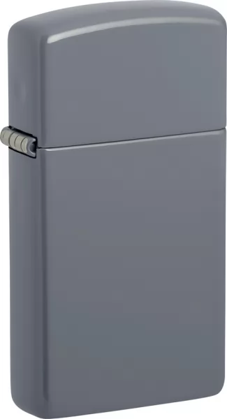 Zippo Slim Lighter Gray No Logo lights ZO21413