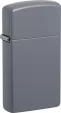 Zippo Slim Lighter Gray No Logo - ZO21413