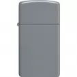 Zippo Slim Lighter Gray No Logo lights ZO21413