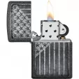 Zippo Stars and Stripes Design lights ZO21602