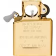 Zippo Pipe Insert Gold Flashed lights ZO23569