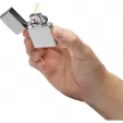 Zippo Pipe Insert Chrome lights ZO23588