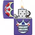 Zippo Sugar Skull Lighter lights ZO23698
