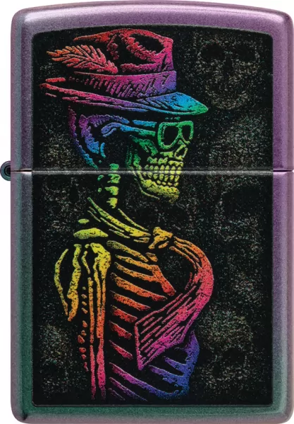 Zippo Skull Design Lighter lights ZO23782