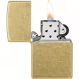 Zippo Classic Lighter Street Brass lights ZO23823