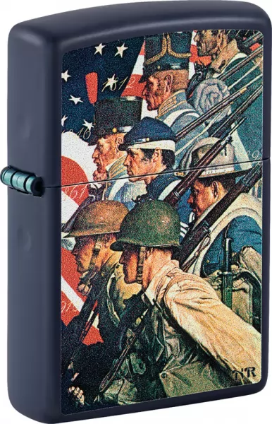 Zippo Norman Rockwell Lighter lights ZO24532