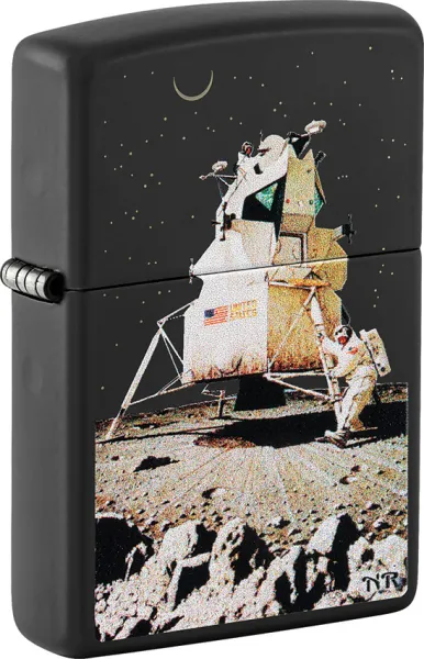 Zippo Norman Rockwell Lighter lights 24533