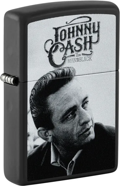Zippo Johnny Cash lights ZO25344