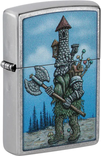 Zippo 207 Knight Monster Design lights ZO26278