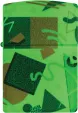 Zippo 49193 80S Pattern Design lights ZO26314