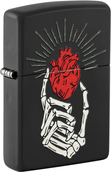 Zippo 218 Heart In Hand Design lights ZO26815