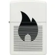 Zippo 214 Lined Flame Zippo Design lights ZO26846