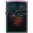Zippo Dark Heart Design lights ZO26919