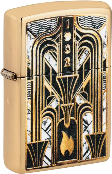 Zippo 1932 Flame Design lights ZO26921