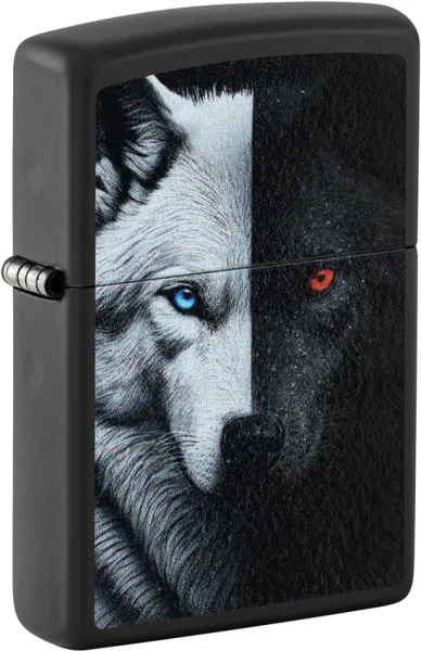 Zippo Two Wolves Lighter lights ZO27225