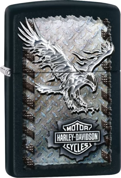 Zippo Harley-Davidson Iron Eagle lights ZO28485