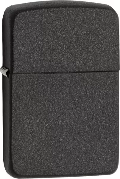 Zippo 1941 Replica Black Crackle lights ZO28582