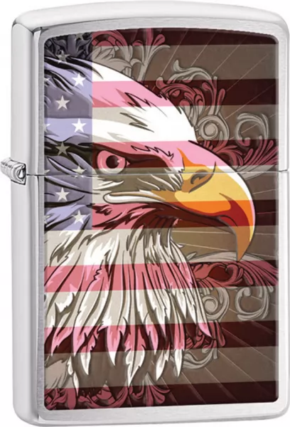 Zippo Eagle Flag lights ZO28652