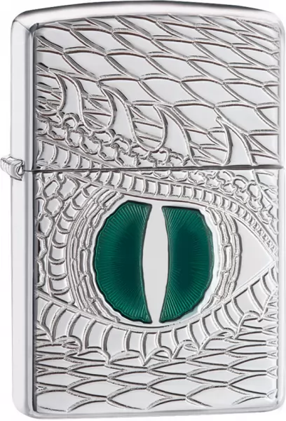 Zippo Dragon Eye Armor Series lights ZO28807