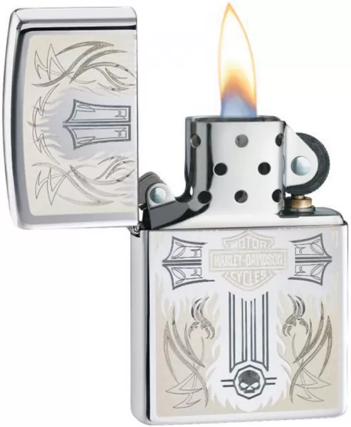 Zippo Harley Davidson Lighter lights ZO28982