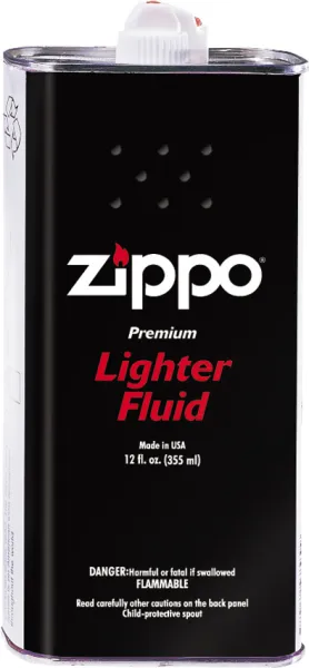 Zippo Lighter Fluid 12pk 12oz ORMD lights 30122