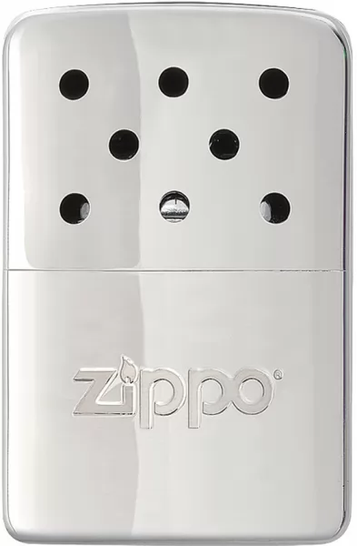 Zippo Hand Warmer 6 Hour Chrome lights ZO40321
