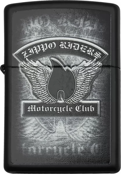 Zippo Motorcycle Club Lighter lights ZO44575