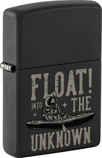 Zippo Float The Unknown Design lights ZO53175