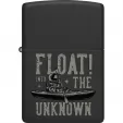Zippo Float The Unknown Design lights ZO53175