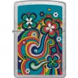 Zippo Flower Power Design Lighter lights ZO53205