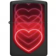 Zippo Hearts Design Lighter lights ZO53219