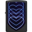 Zippo Hearts Design Lighter lights ZO53219
