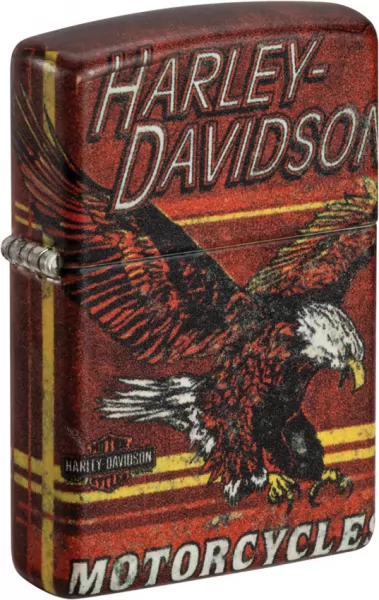 Zippo Harley Davidson Eagle Lighter lights ZO53231