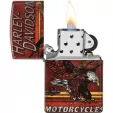 Zippo Harley Davidson Eagle Lighter lights ZO53231