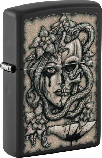 Zippo Gory Tattoo Design Lighter lights ZO53239