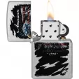 Zippo Buck Wear Eagle Design lights ZO53483