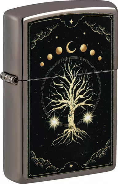 Zippo Mystic Nature Lighter lights ZO53486
