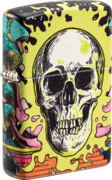 Zippo Skull Design Lighter lights ZO53537