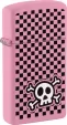 Zippo Checkered Skull Lighter - ZO53568