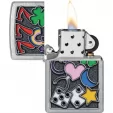 Zippo All Luck Lighter lights ZO53570