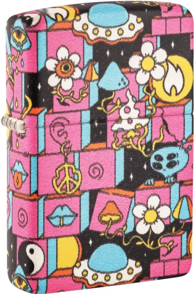 Zippo Abstract Zippo Design lights ZO55045