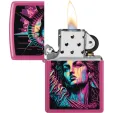 Zippo American Lady Design lights ZO55956